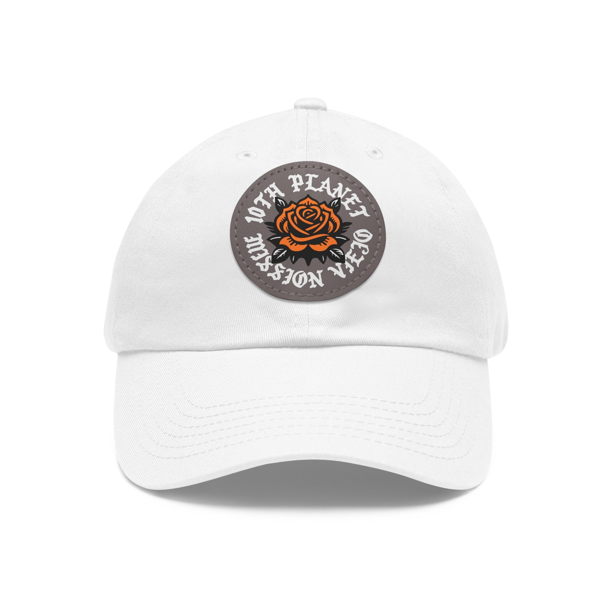 10PMV Rose Patch Hat (White)