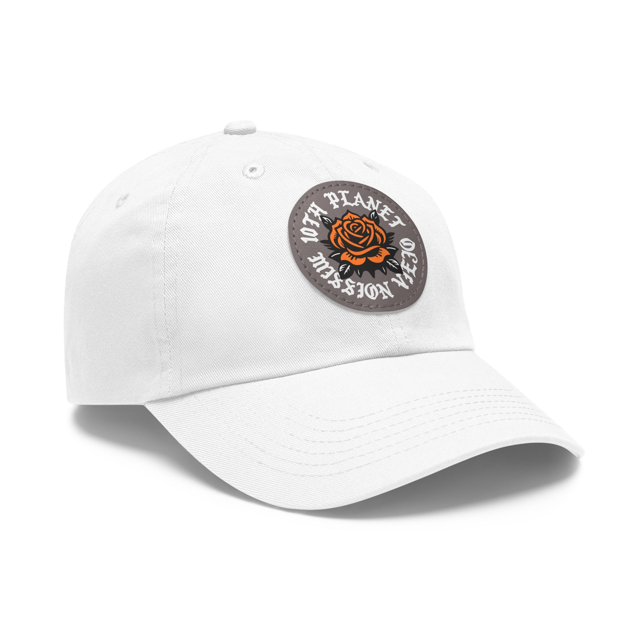 10PMV Rose Patch Hat (White)