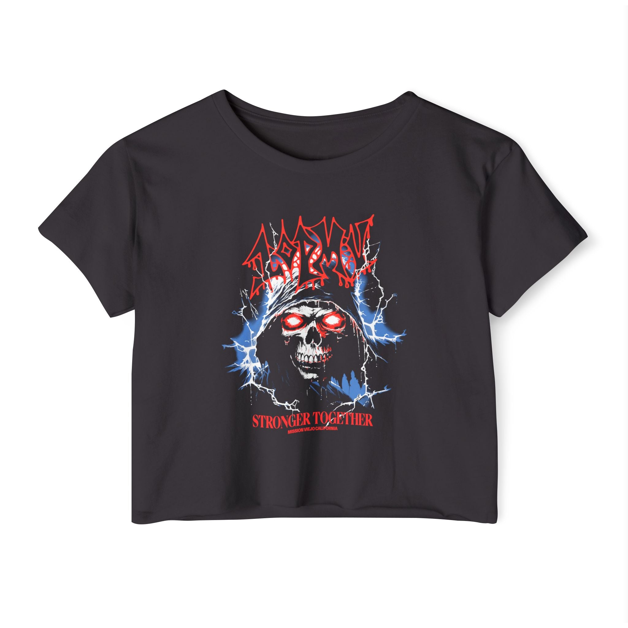 10PMV Reaper Cropped Tee (Black)