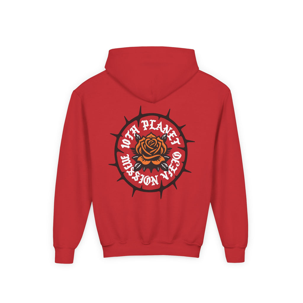 10PMV Rose Youth Hoodie (Red)