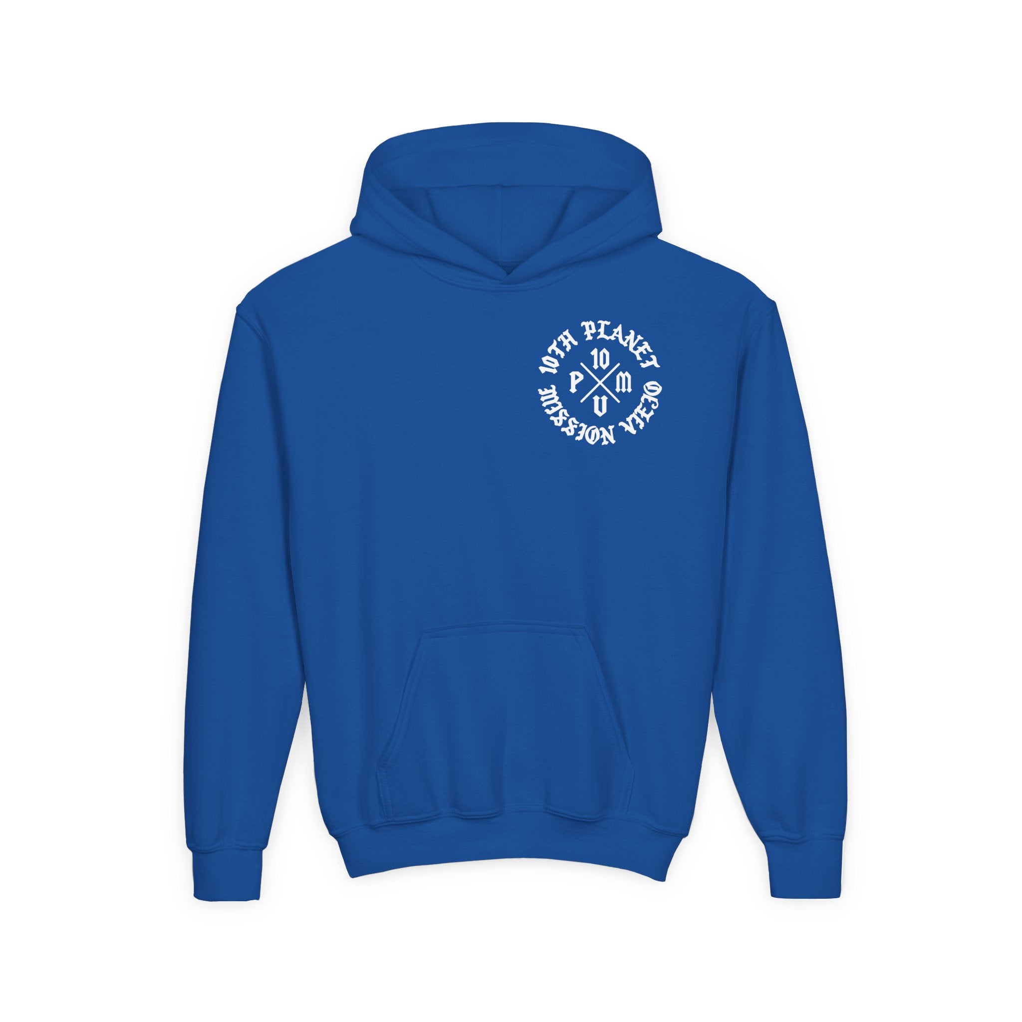 10PMV Rose Youth Hoodie (Blue)