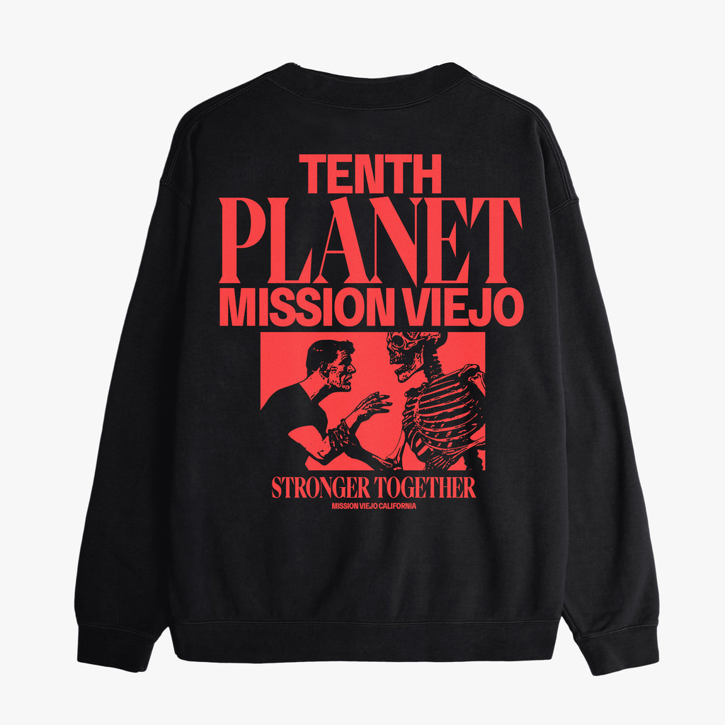 10PMV Stronger Together Crew Neck Sweater (Black)
