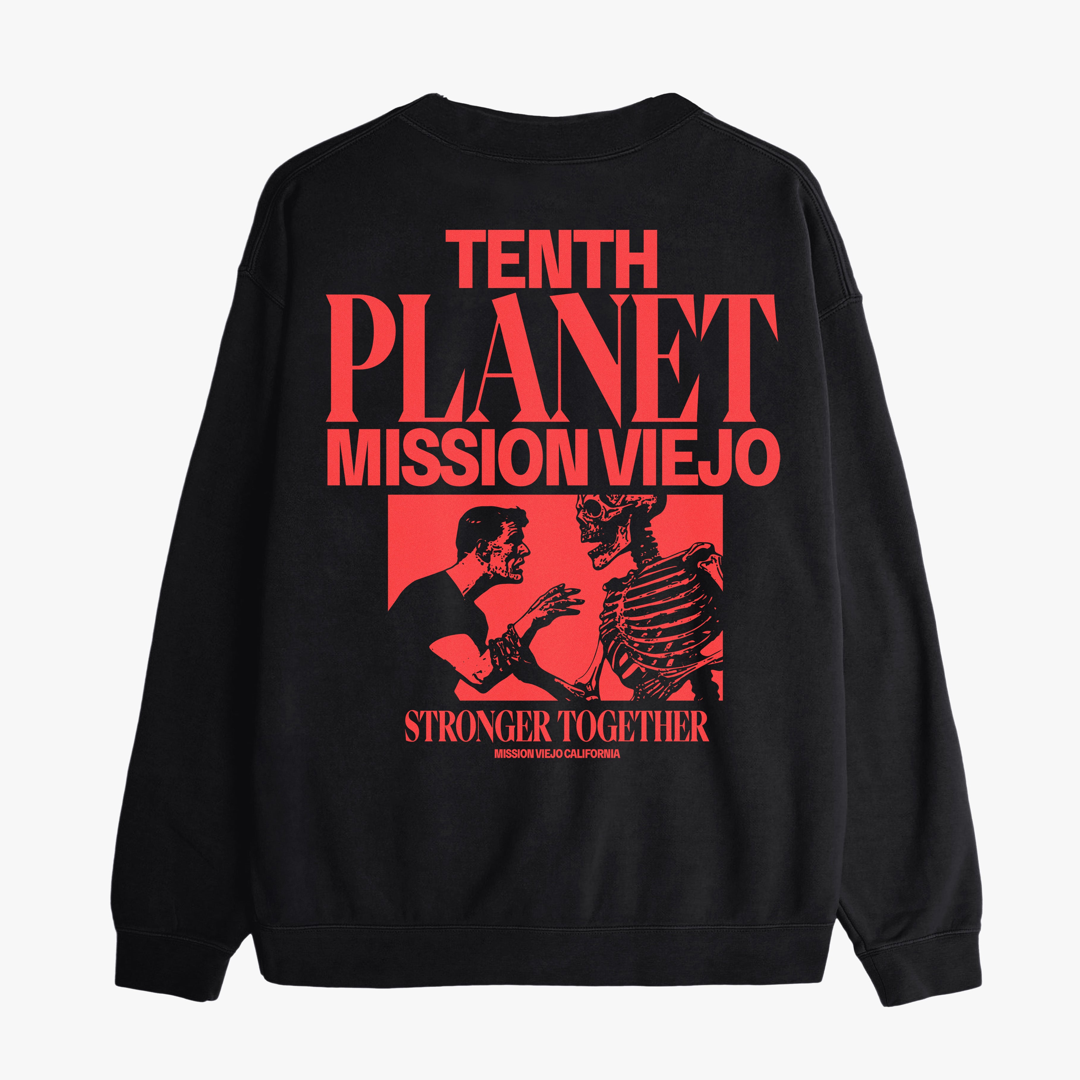 10PMV Stronger Together Crew Neck Sweater (Black)