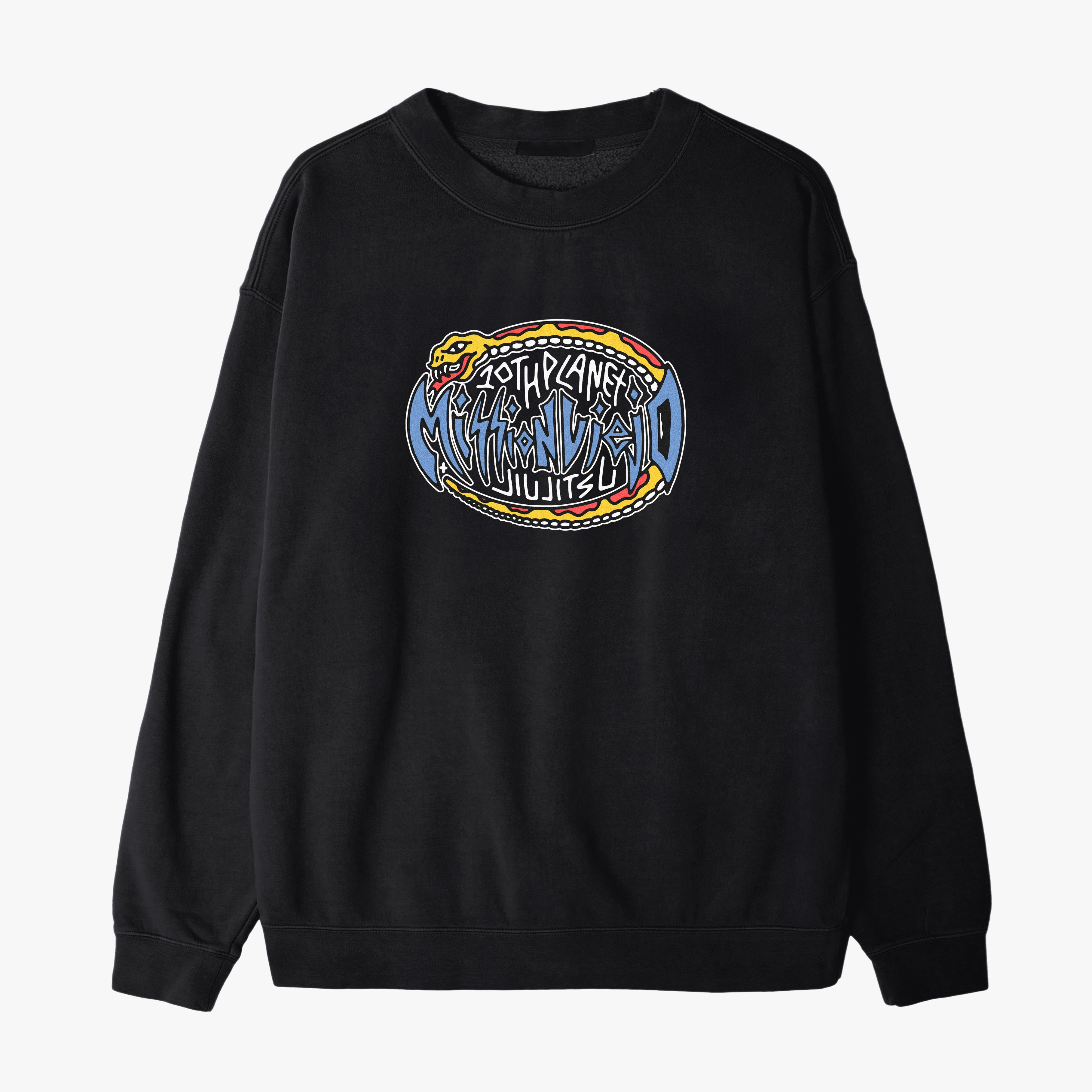 10PMV Snake Crew Neck Sweater (Black)