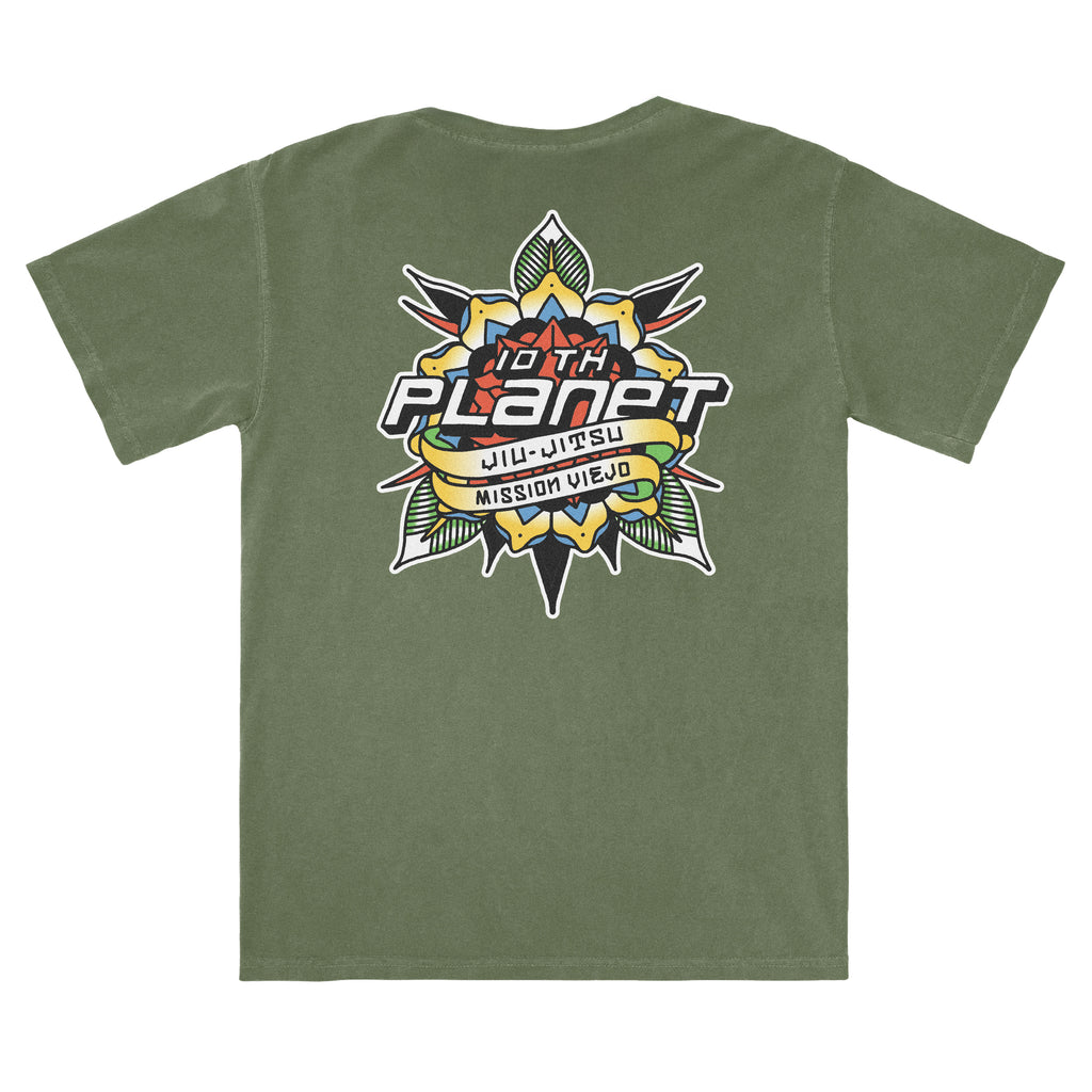 10PMV Flower Tee (Moss)
