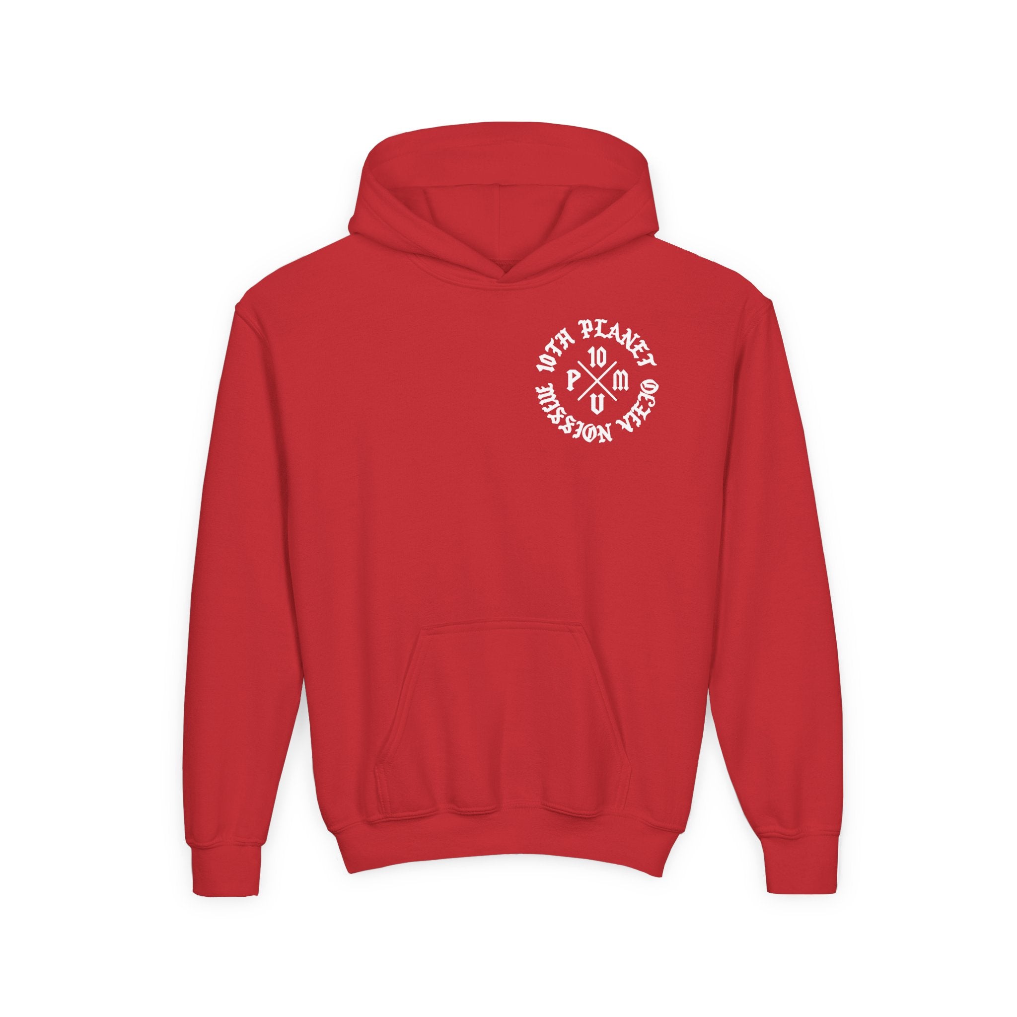 10PMV Rose Youth Hoodie (Red)