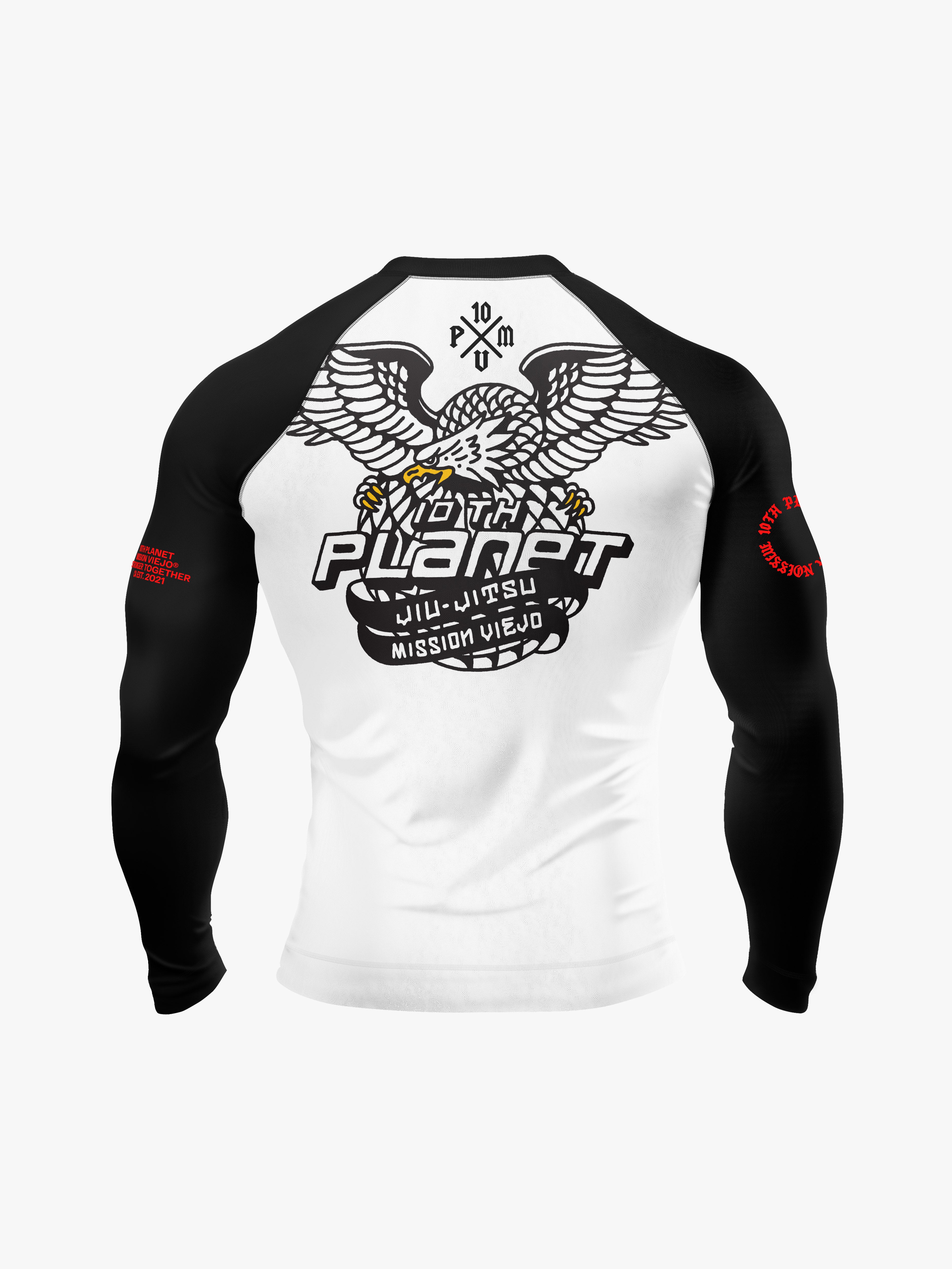 10PMV Eagle 2.0 RANKED Long Sleeve Rashguard (All Sizes) (All Colors)