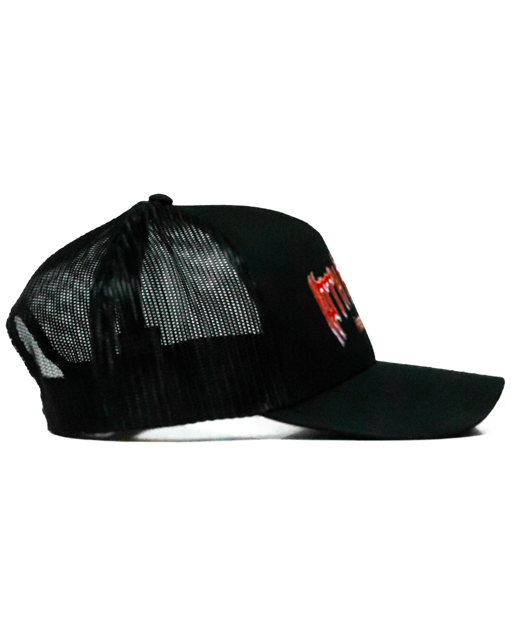 10PMV Trucker Mesh Snap Back (Blk/Red) (Low Height)