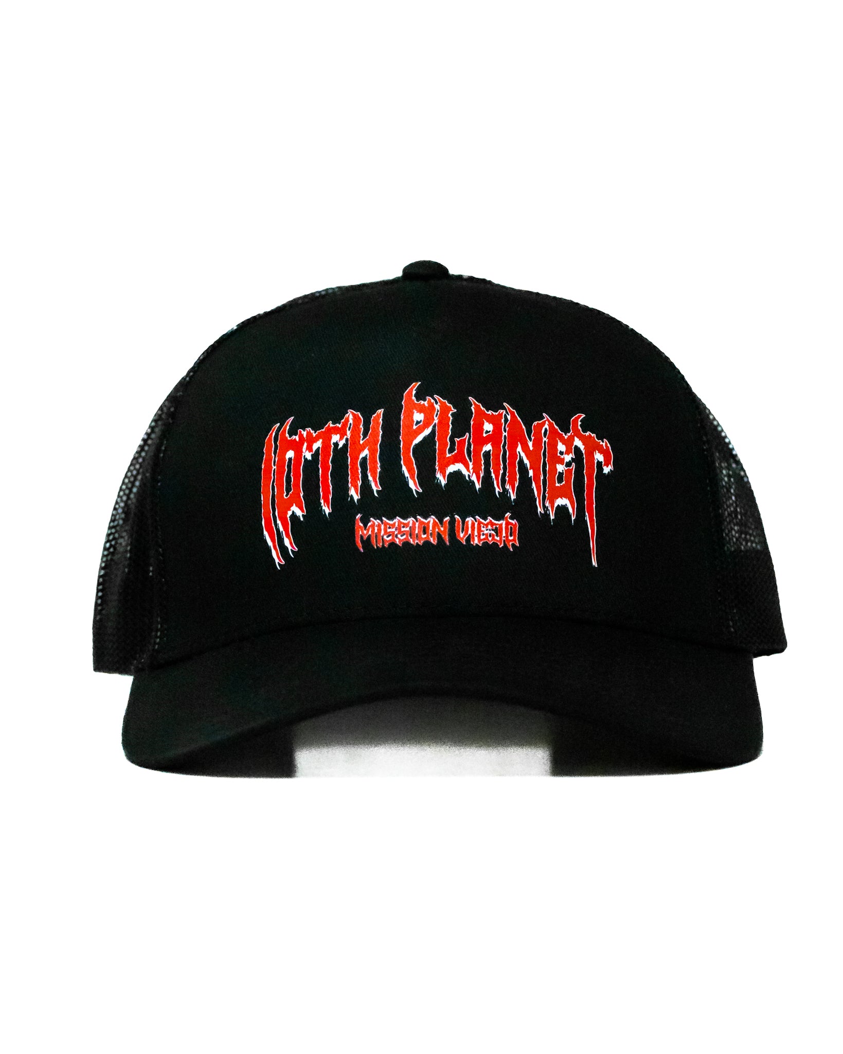 10PMV Trucker Mesh Snap Back (Blk/Red) (Low Height)