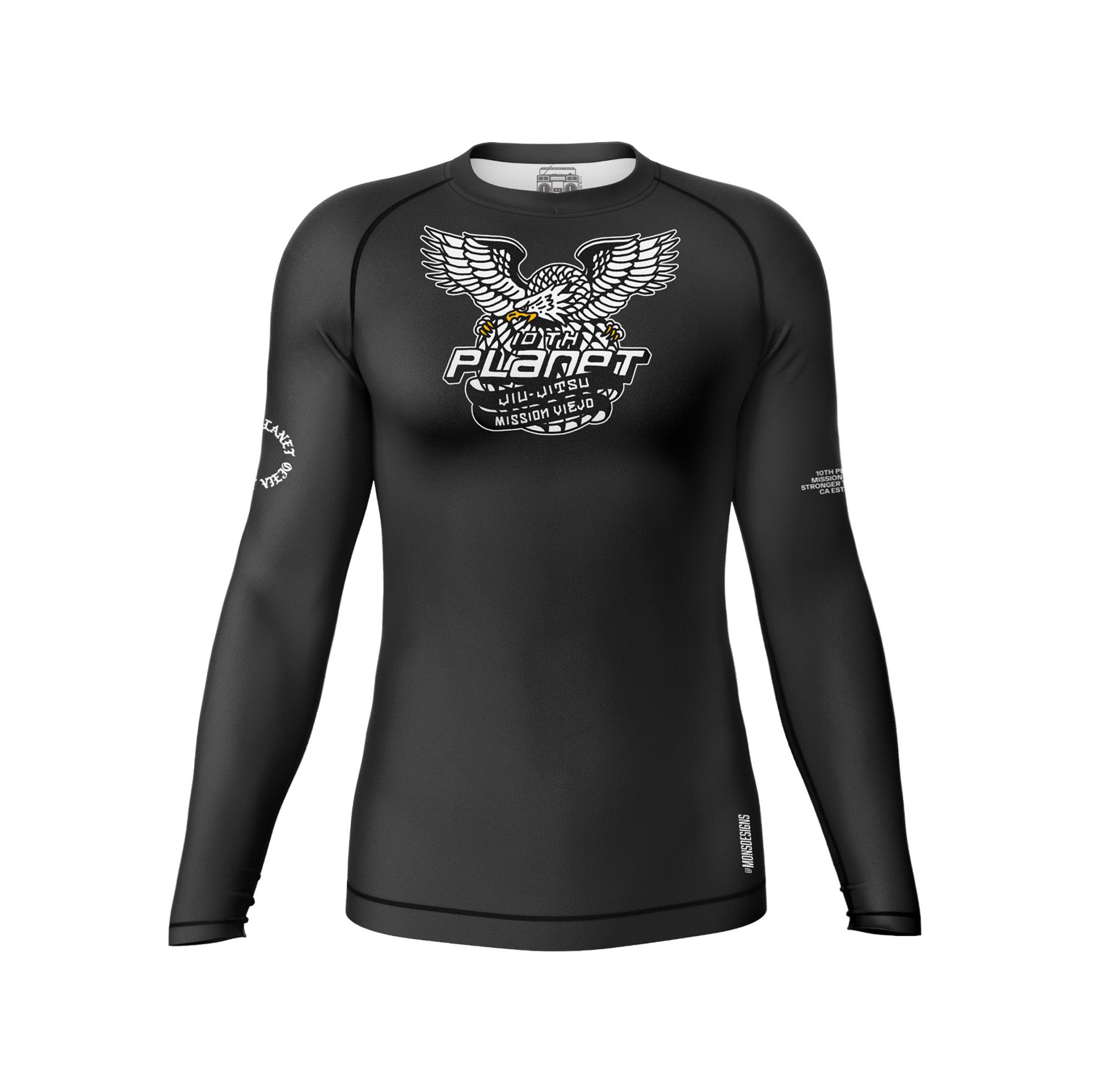 10PMV Kids Eagle Moon 2.0 Long Sleeve Rashguard